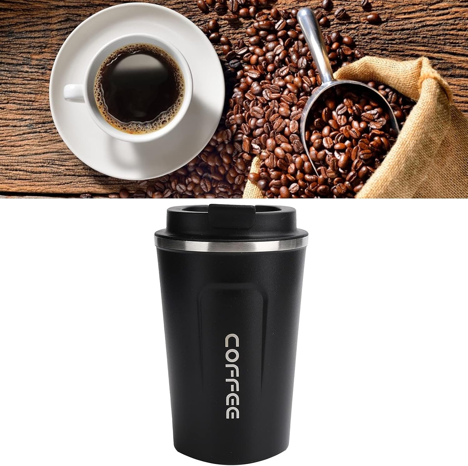 Tasse Isotherme en Acier Inoxydable TK - Image 2